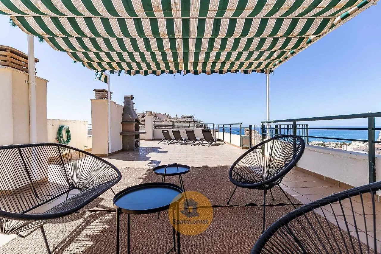 Sublime Spacious Penthouse, Sea And Mountain View Benalmádena Apartamento